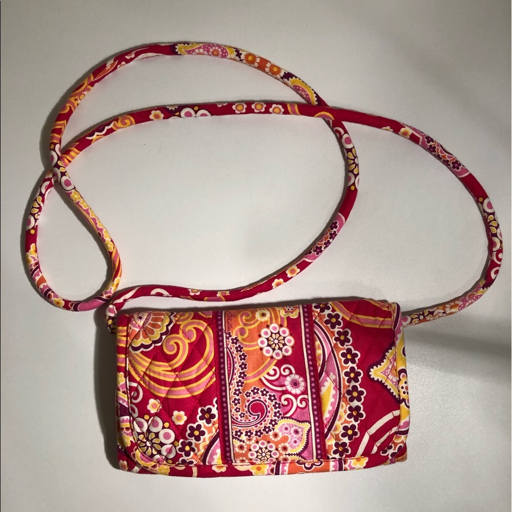 Vera Bradley Wallet & Detachable Crossbody Strap